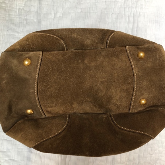 Suede Prada Purse - Picture 10 of 11